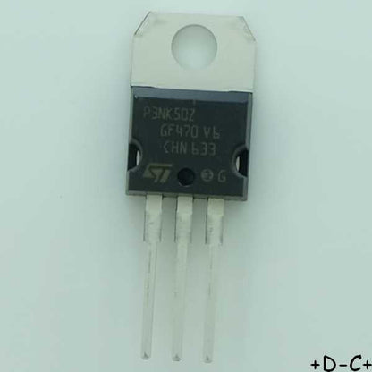 STP3NK50Z Transistor MOSFET N-CH 500V 2.3A TO-220AB STM RoHS