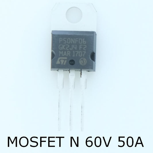 STP50NF06 Transistor MOSFET TO-220 STM - Distri-Compo