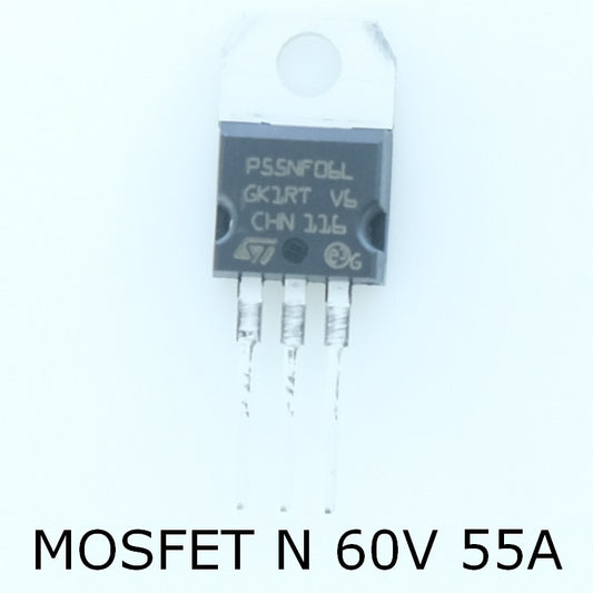 STP55NF06L Transistor MOSFET N 55A 60V TO-220 STM