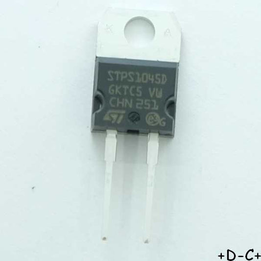 STPS1045D Diode Schottky 45V 10A TO-220AC STM RoHS