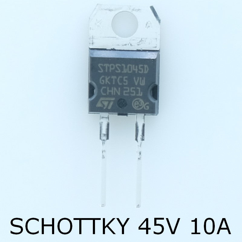 STPS1045D Diode Schottky 45V 10A TO-220AC STM - Distri-Compo