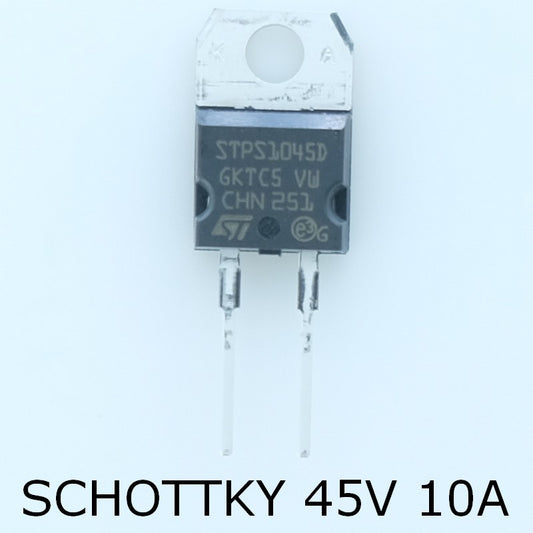 STPS1045D Diode Schottky 45V 10A TO-220AC STM - Distri-Compo