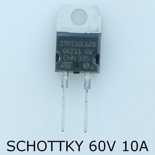 STPS10L60D Redresseur Schottky 60V 10A TO-220AC STM