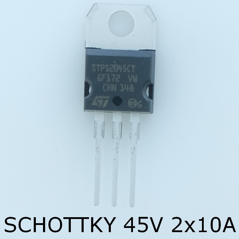 STPS2045CT Diode Schottky 45V 20A TO-220AB STM - Distri-Compo
