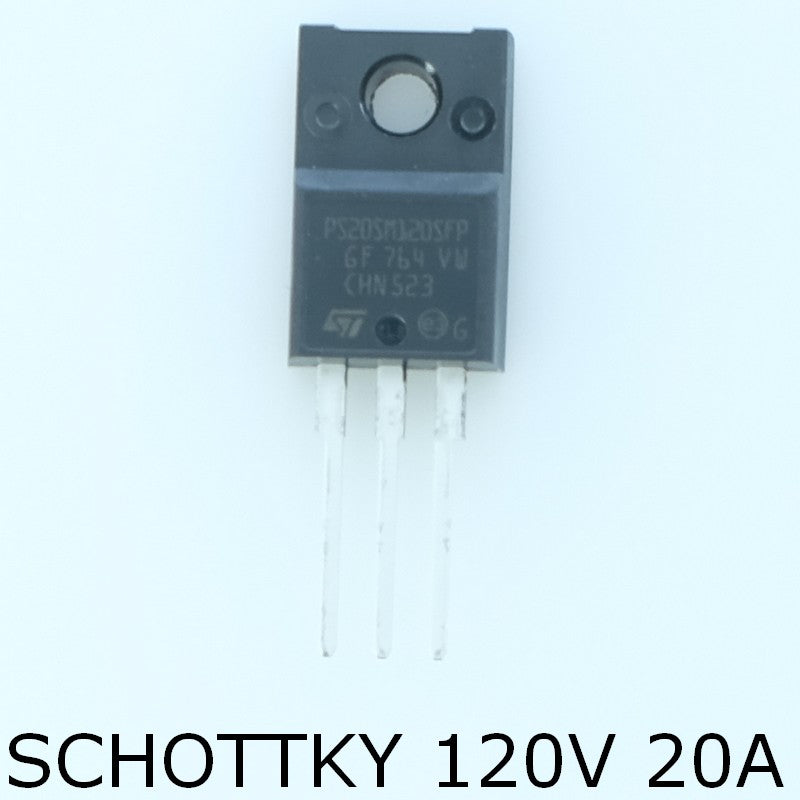 STPS20SM120SFP Diode Schottky 120V 20A TO-220FPAB STM - Distri-Compo