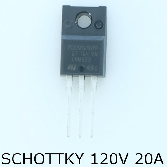 STPS20SM120SFP Diode Schottky 120V 20A TO-220FPAB STM - Distri-Compo