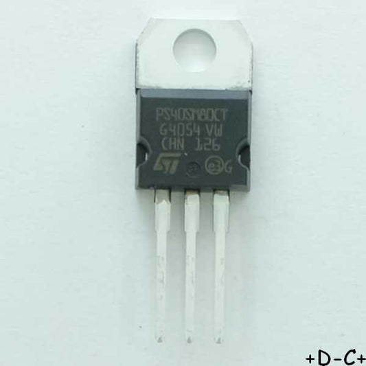 STPS40SM80CT Rectifier Diode Schottky 80V 40A TO-220AB STM RoHS