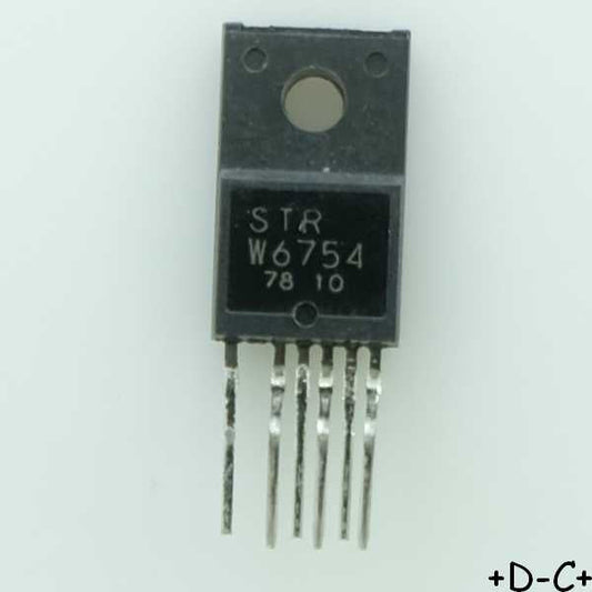 STRW6754 Quasi-Resonant Topology TO-220/6 Sanken