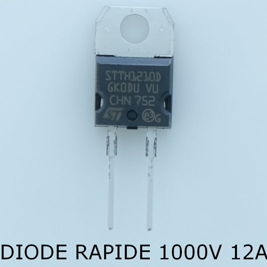 STTH1210D Diode 1000V 10A TO-220AC STM - Distri-Compo