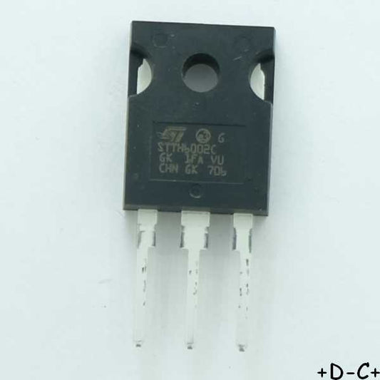 STTH6002CW Diode rapide 200V 30A TO-247 STM