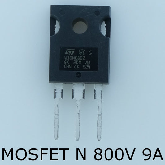 STW10NK80Z Transistor MOSFET 800V 9A TO-247 STM