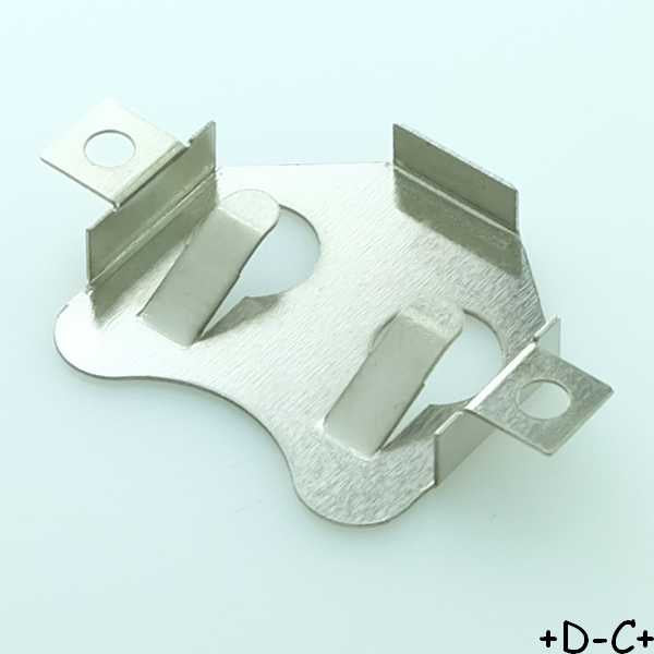 Support pile bouton 20mm version SMD