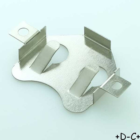 Support pile bouton 20mm version SMD