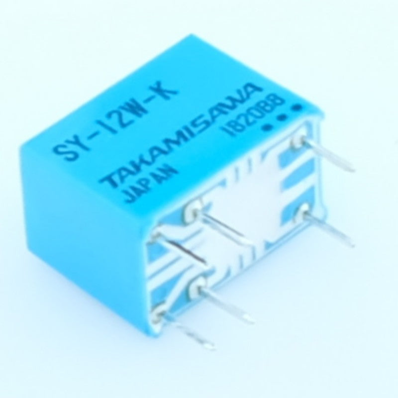 SY12WK relais subminiature 12VDC 960ohms 1 pole 1A Fujitsu Takamisawa - Distri-Compo
