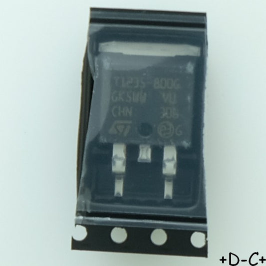 T1235-800G Triac 800V 126A D2PAK STM RoHS