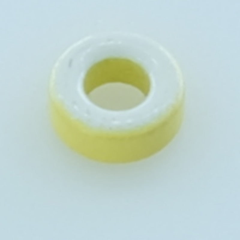T25-26 Tore amidon jaune blanc 6.48x3.05x2.44mm