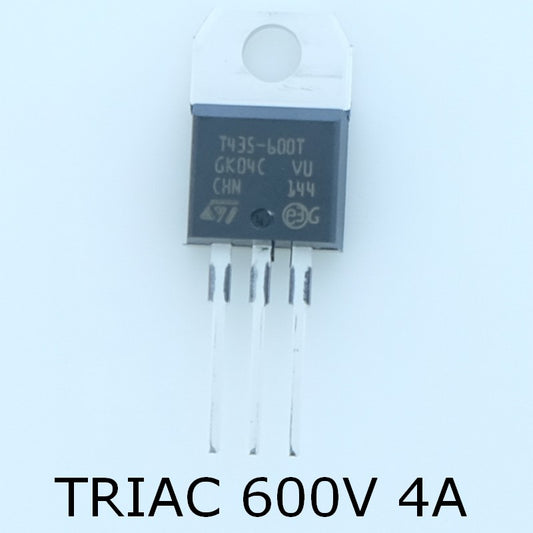T435-600T Triac 600V 4A(RMS) 31A TO-220AB STM - Distri-Compo