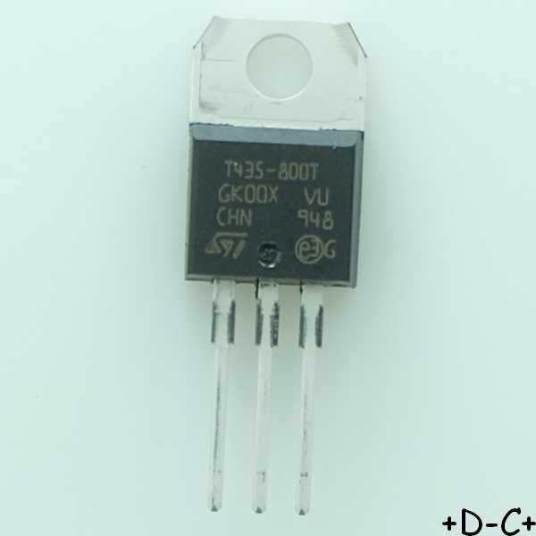 T435-800T Triac 800V 4A TO-220AB STM RoHS