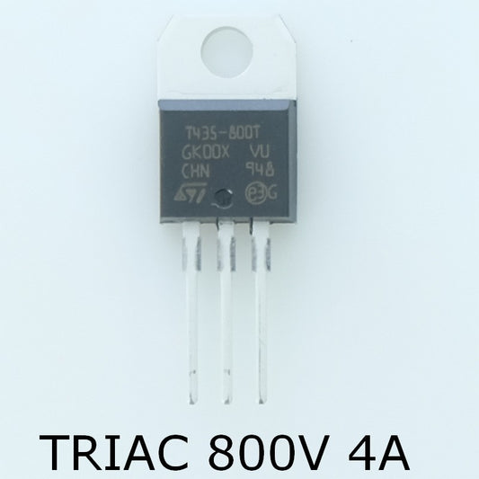 T435-800T Triac 800V 4A TO-220AB STM - Distri-Compo