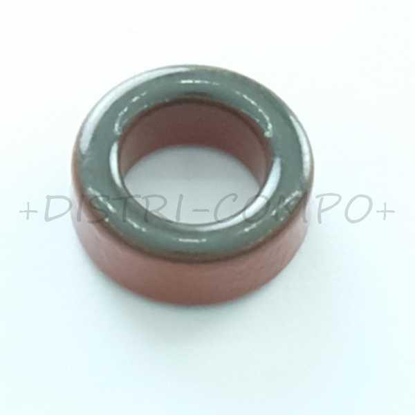 T50-2 Tore amidon rouge 12.70x7.70x4.83mm AL 49µH/100 30MHz - Distri-Compo
