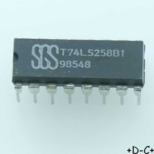 T74LS258B1 Multiplexer DIP-16 SGS