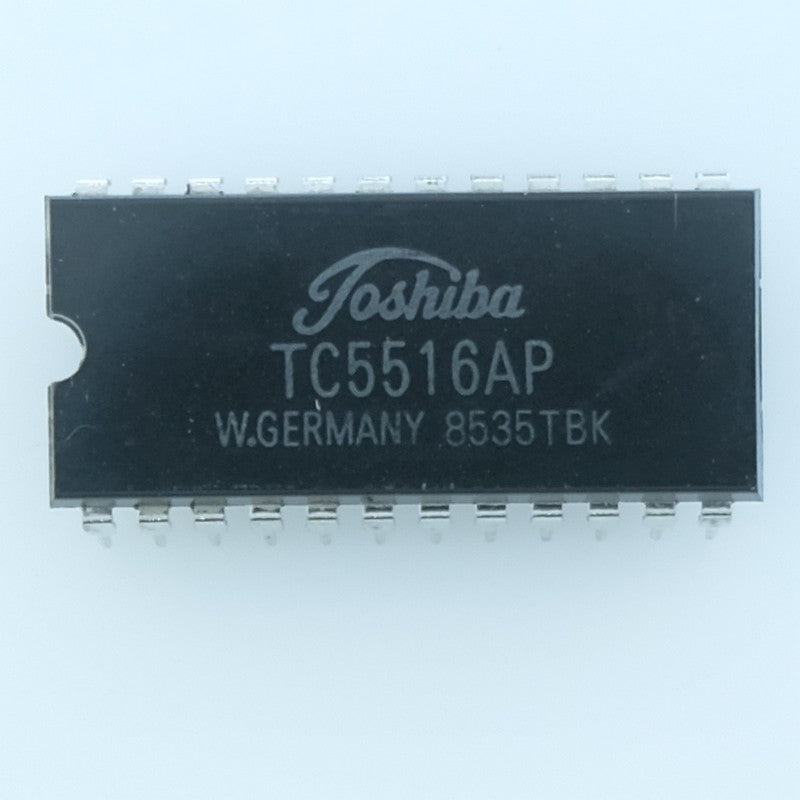 TC5516AP Mémoire SRAM CMOS statique 2K×8bits (16 Kbits) DIP-24 Toshiba