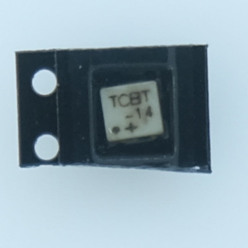 TCBT-14+ Bias Tee large bande 50ohm 10MHz à 10GHz CMS 6 broches Mini-Circuits - Distri-Compo
