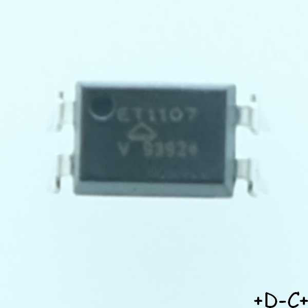 TCET1107 Optocouler DC-IN 1-CH Transistor DC-OUT DIP-4 Vishay - Distri-Compo