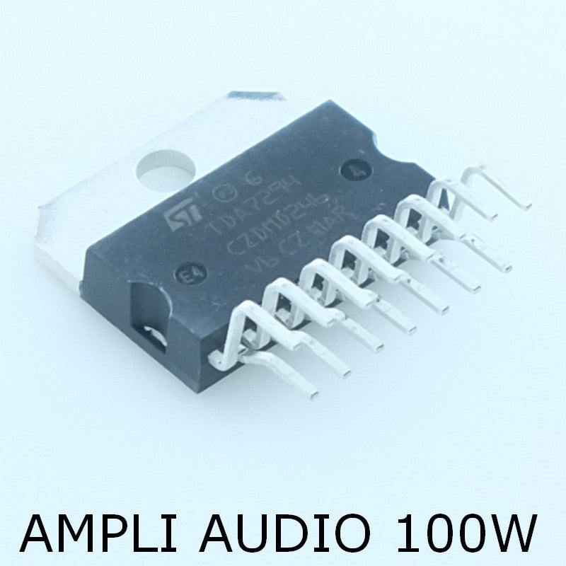 TDA7294V Amplificateur audio 100W Multiwatt-15 STM