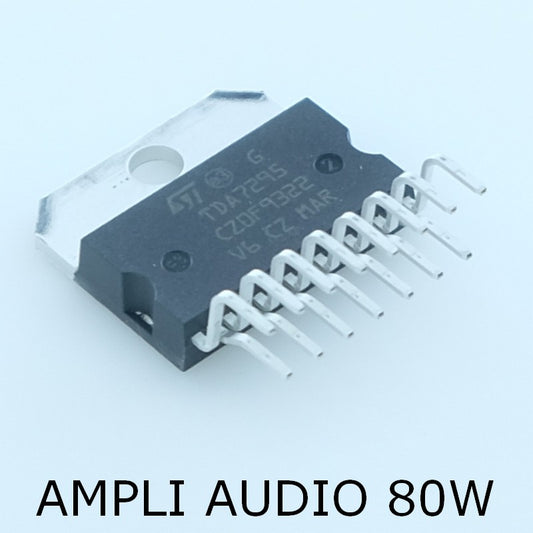 TDA7295V Amplificateur audio 80W Multiwatt-15 STM