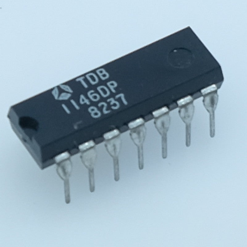 TDB1146DP Régulateur de tension haute précision ajustable 2 à 77V DIP-14 Thomson