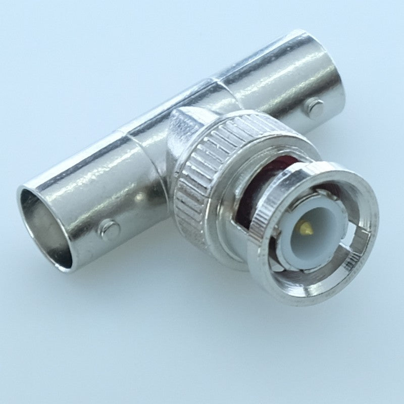 Adaptateur en Te BNC mâle vers 2 BNC femelle