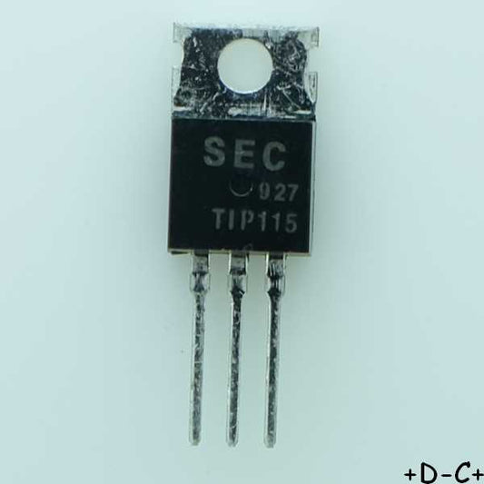 TIP115 Transistor Darlington PNP 60V 2A 50W TO-220 SEC