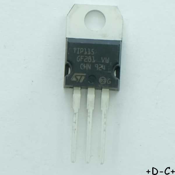 TIP115 Transistor PNP 60V 2A STM TO-220