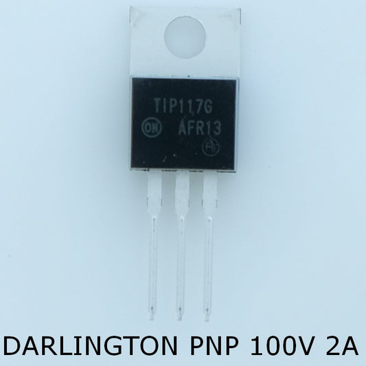 TIP117G Transistor Darlington PNP 100V 2A 2W TO-220AB ONS