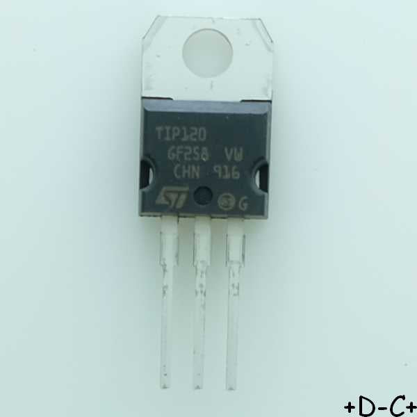TIP120 Transistor NPN TO-220 60V 5A STM RoHS