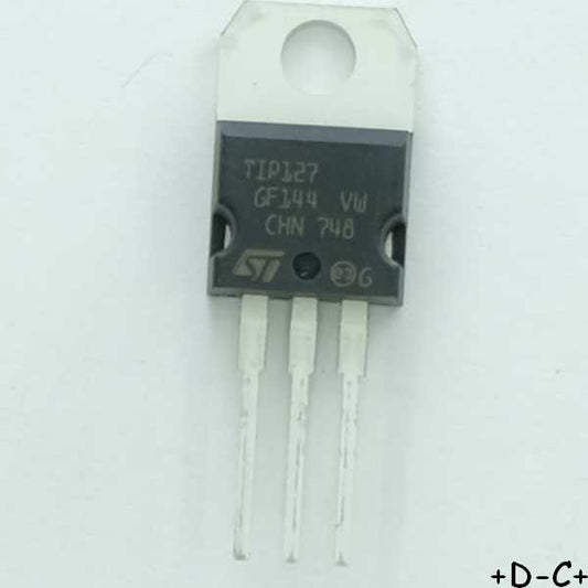 TIP127 Transistor darlington PNP 100V 5A TO-220 STM RoHS