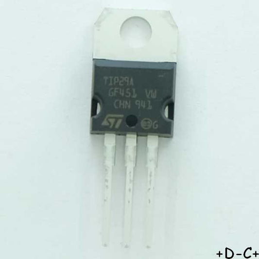 TIP29A Transistor BJT NPN 60V 1A 2W TO-220 STM RoHS