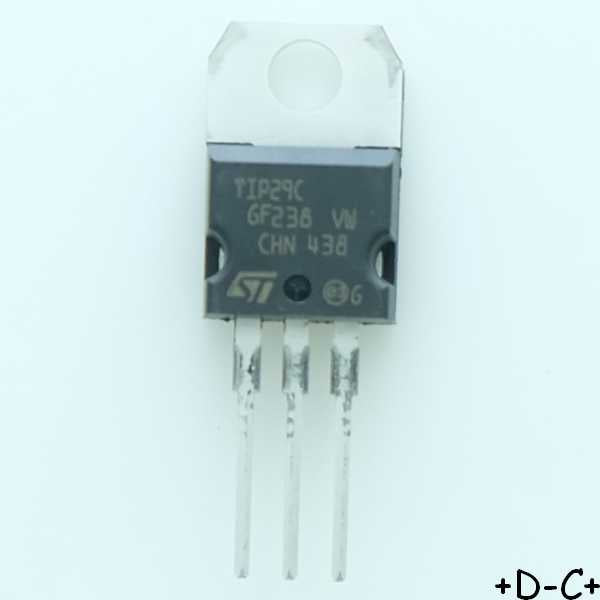 TIP29C Transistor NPN 1A 100V TO-220 STM RoHS