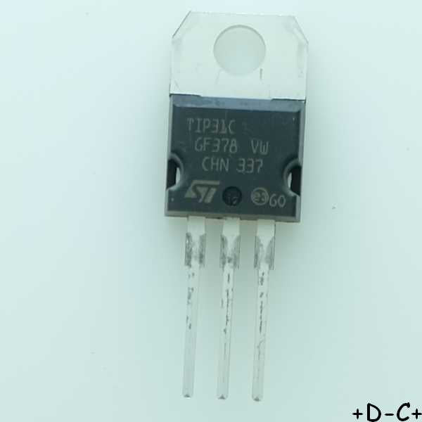 TIP31C Transistor NPN 100V 3A TO-220 STM RoHS