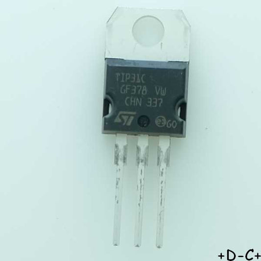 TIP31C Transistor NPN 100V 3A TO-220 STM RoHS