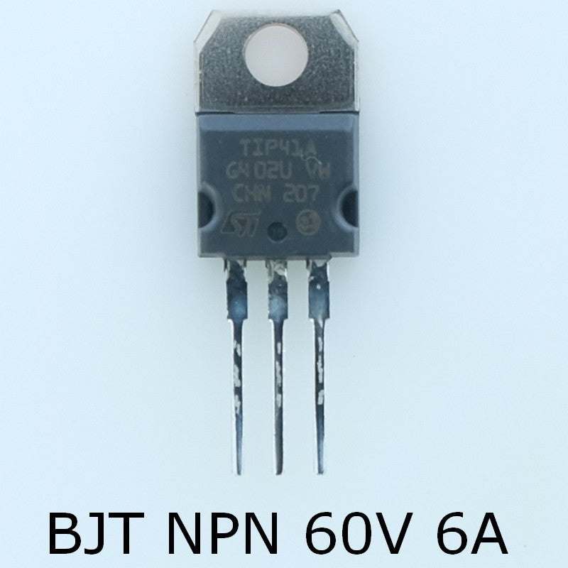TIP41A Transistor BJT NPN 60V 6A 2W TO-220AB STM