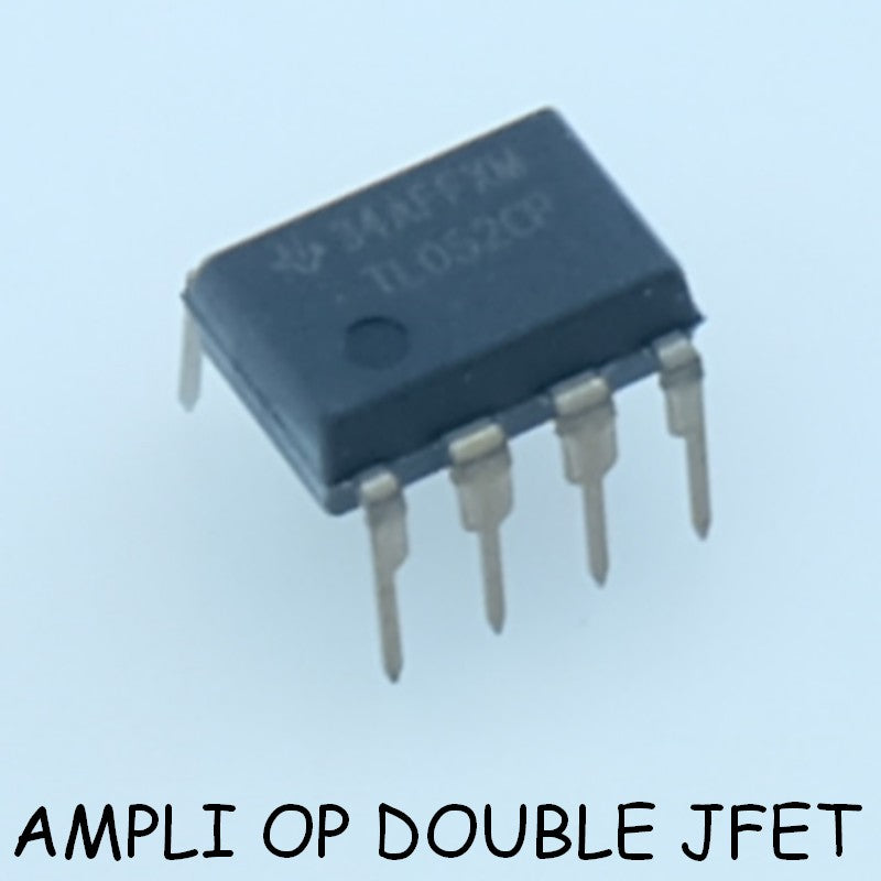 TL052CP Amplificateur opérationnel double JFET DIP-8 Texas Instruments