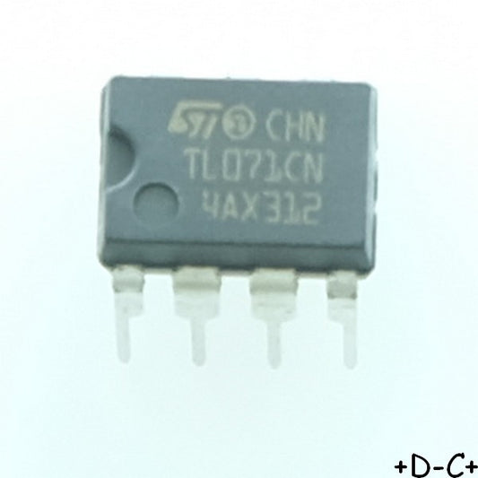 TL071CN Amplificateur opérationnel DIP-8 STM