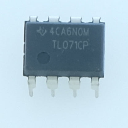 TL071CP Low-Noise JFET-Input Operational Amplifier DIP-8 Texas Instruments