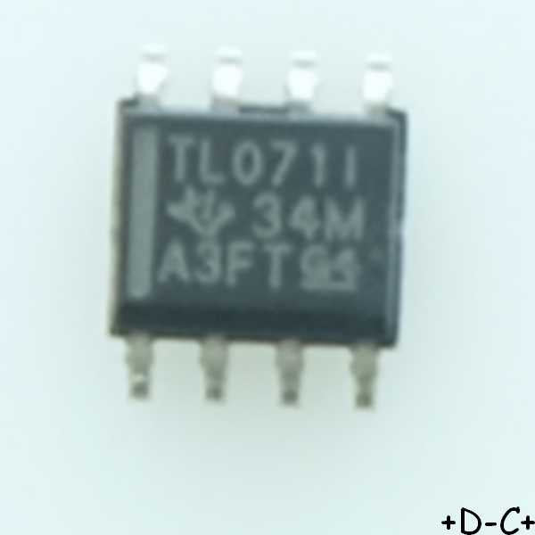TL071ID FET-Input Operational Amplifiers SO-8 Texas RoHS