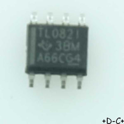 TL082ID FET-Input Operational Amplifiers SO-8 Texas RoHS