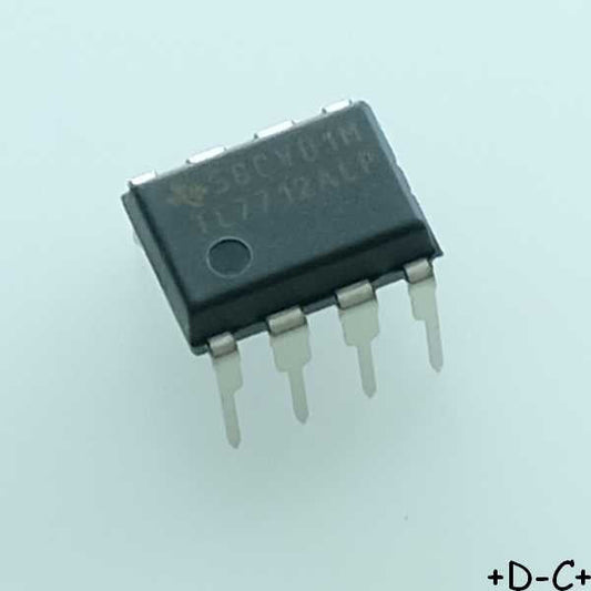 TL7712ACP Voltage Supervisor 1.8mA 18V DIP-8 Texas RoHS