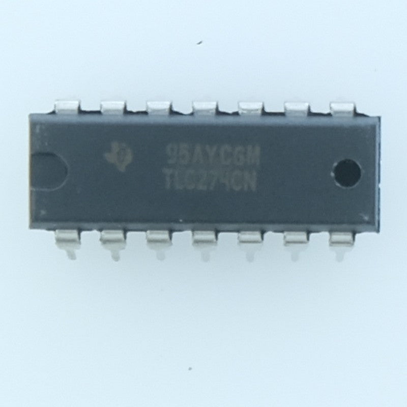 TLC274CN Amplificateur opérationnel quadruple CMOS de précision DIP-14 Texas