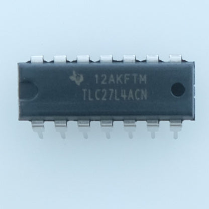 TLC27L4ACN Precision quad Operational Amplifier DIP-16 Texas - Distri-Compo